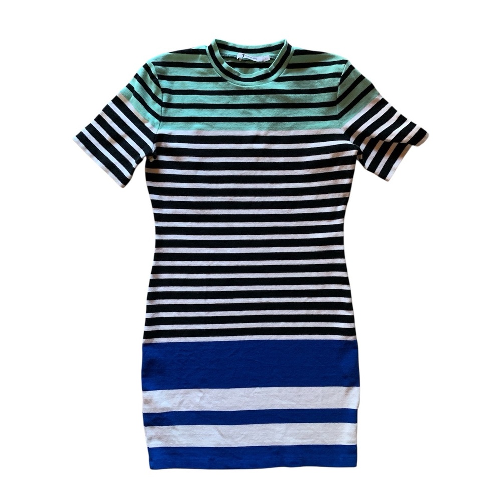 T by Alexander Wang womens dress size medium runs small imo knit stretch preppy